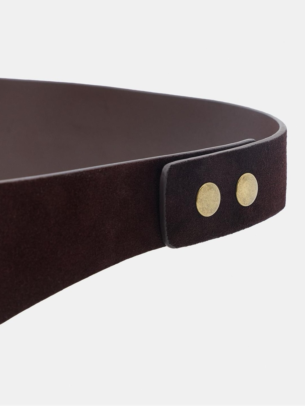 ZARA Brown Suede Waist Bag Belt new - Picture 7 of 10
